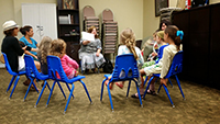 Kids activity at the Chabad Center of University City in the San Diego area